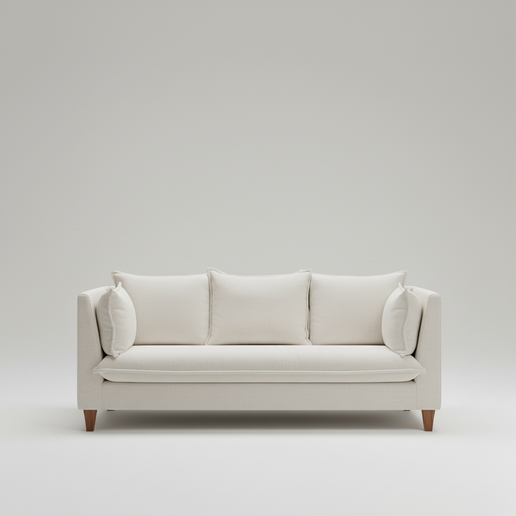 Vesta Sofa — Compact Clean-Lined, made to order by Wooden Empiro — view 2