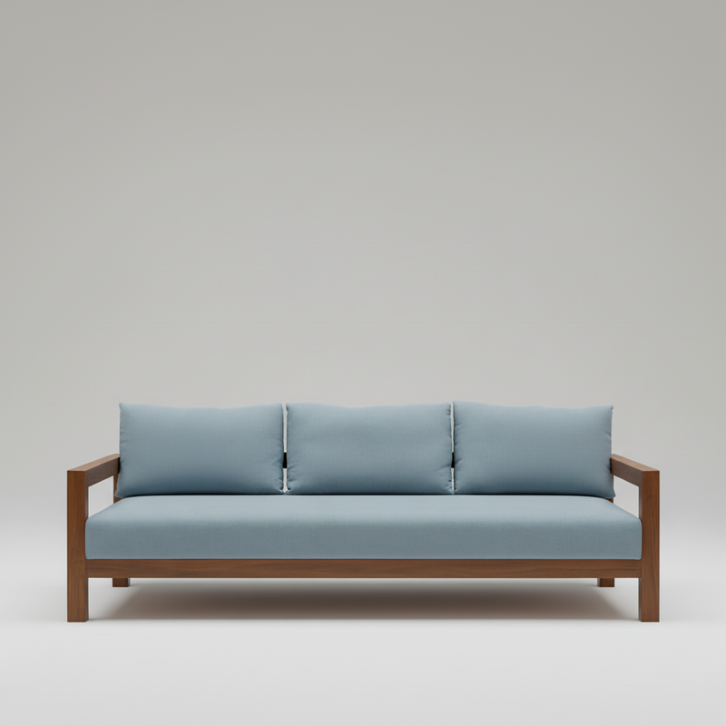 Crest Sofa — Modern Tailored Lounge, made to order by Wooden Empiro