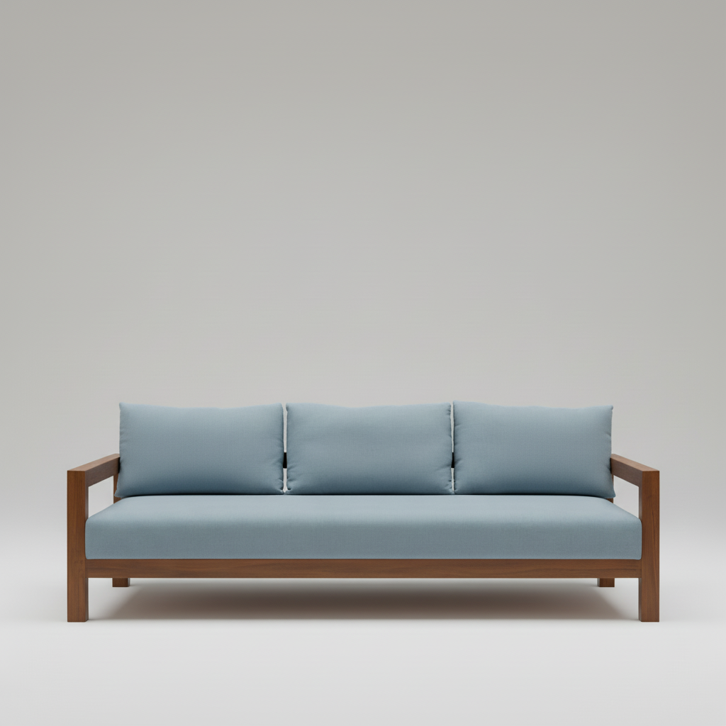 Crest Sofa — Modern Tailored Lounge, made to order by Wooden Empiro