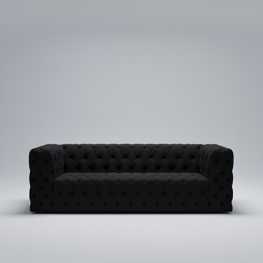 Verona Sofa — All-Over Tufted Modern, made to order by Wooden Empiro — view 4