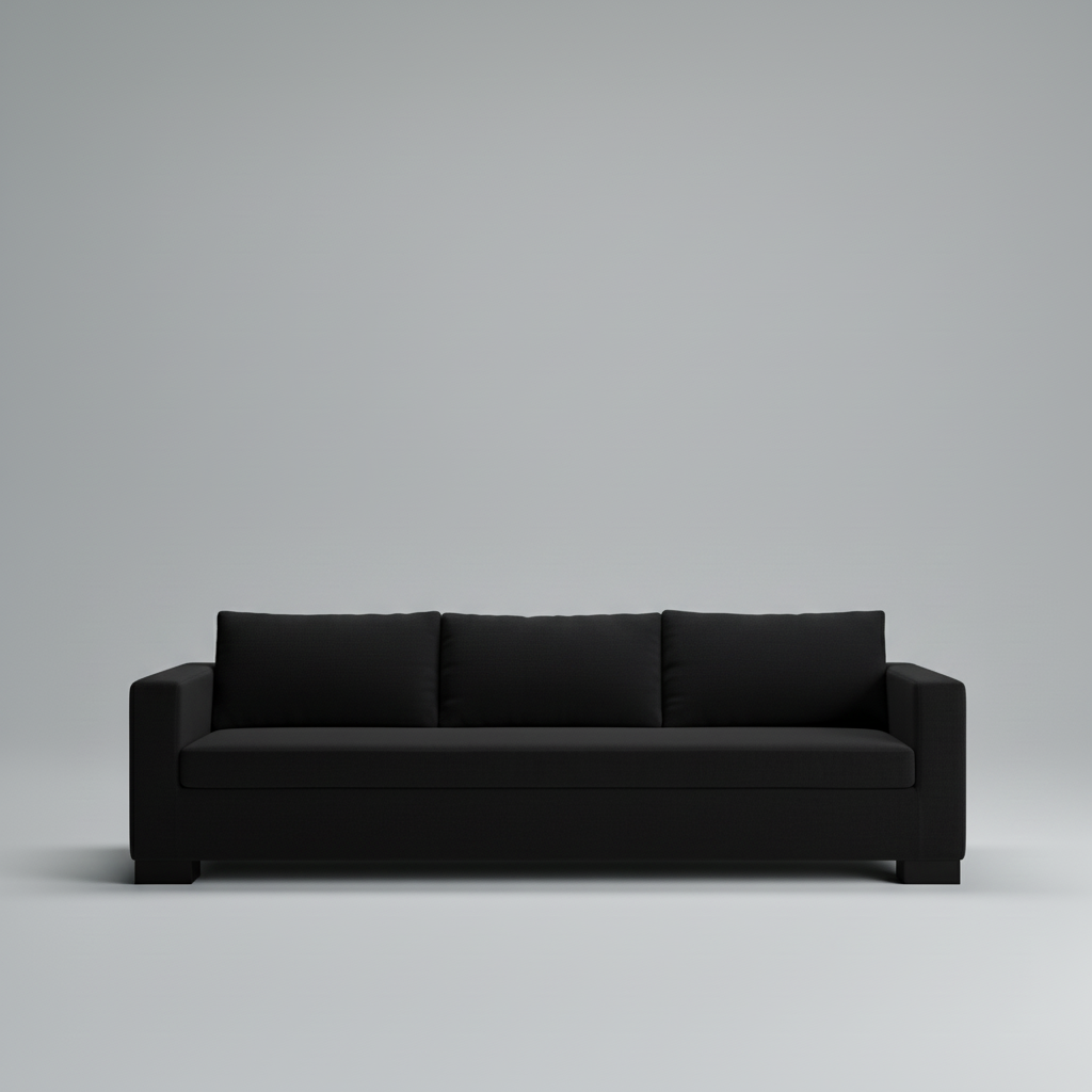 Milo Sofa — Clean-Lined 3-Seater, made to order by Wooden Empiro — view 3