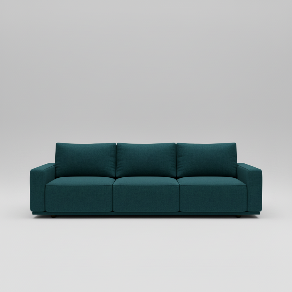 Arlo Sofa — Plush Upholstered Lounge, made to order by Wooden Empiro — view 5