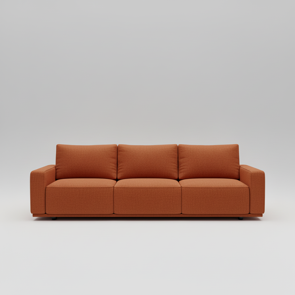 Arlo Sofa — Plush Upholstered Lounge, made to order by Wooden Empiro — view 4