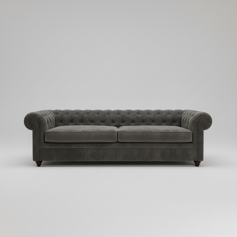 Solace Sofa — Chesterfield Tufted, made to order by Wooden Empiro — view 2