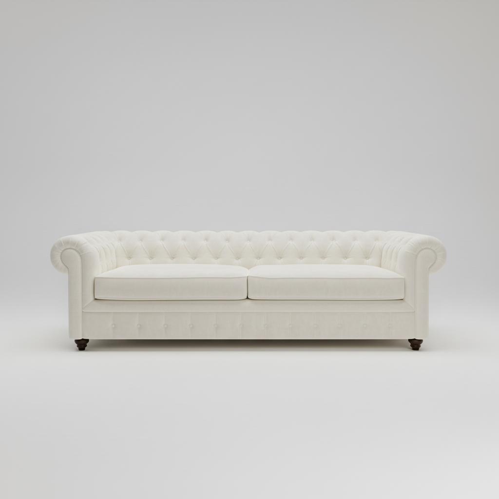 Solace Sofa — Chesterfield Tufted, made to order by Wooden Empiro — view 3
