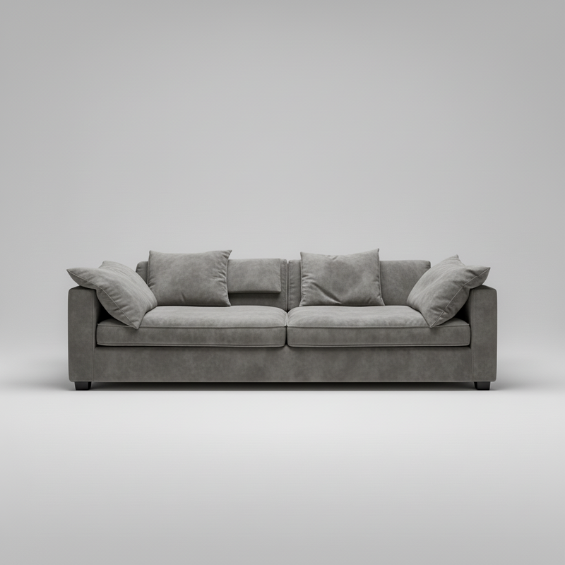 Haven Sofa — Plush Modern Lounge, made to order by Wooden Empiro