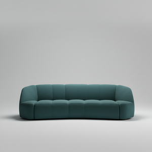 Zenith Sofa — Rounded Cocoon Lounge, made to order by Wooden Empiro