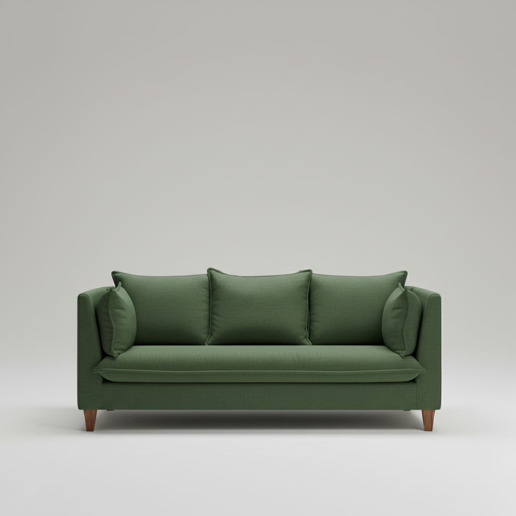 Vesta Sofa — Compact Clean-Lined, made to order by Wooden Empiro — view 5