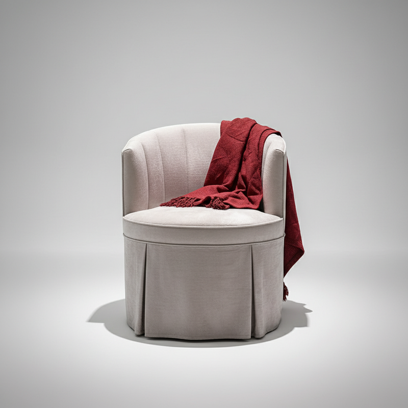 Polly Chair – Compact Vanity Chair