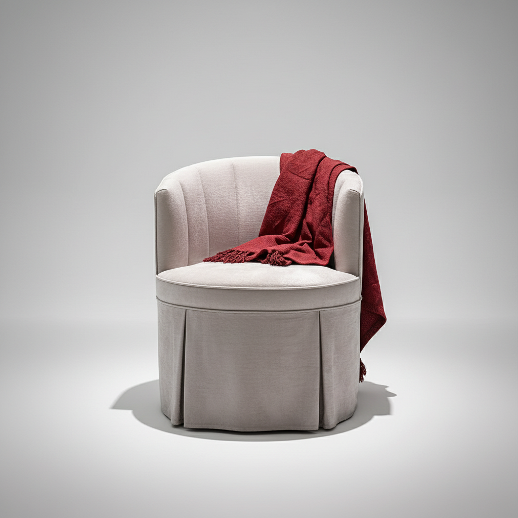 Polly Chair – Compact Vanity Chair