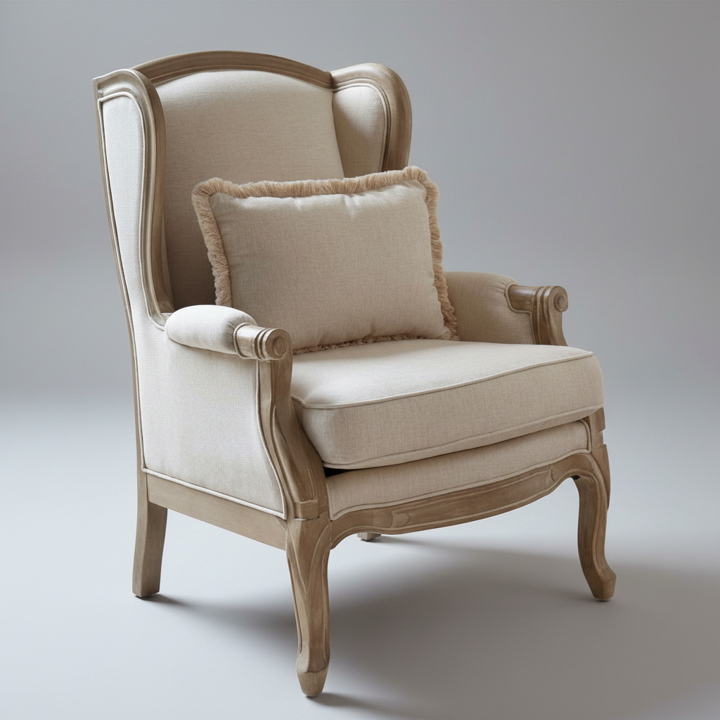 Lune Accent Chair – Curved Accent Seat