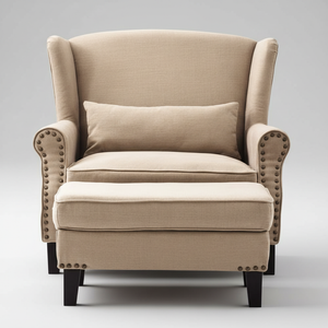 The Ashcroft Wing Chair – detail view