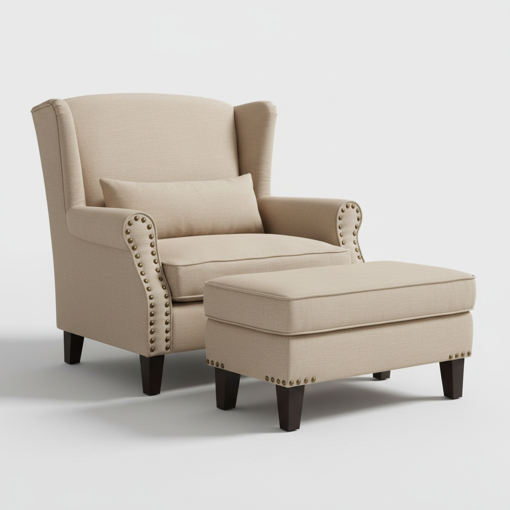 The Ashcroft Wing Chair – Classic Wingback