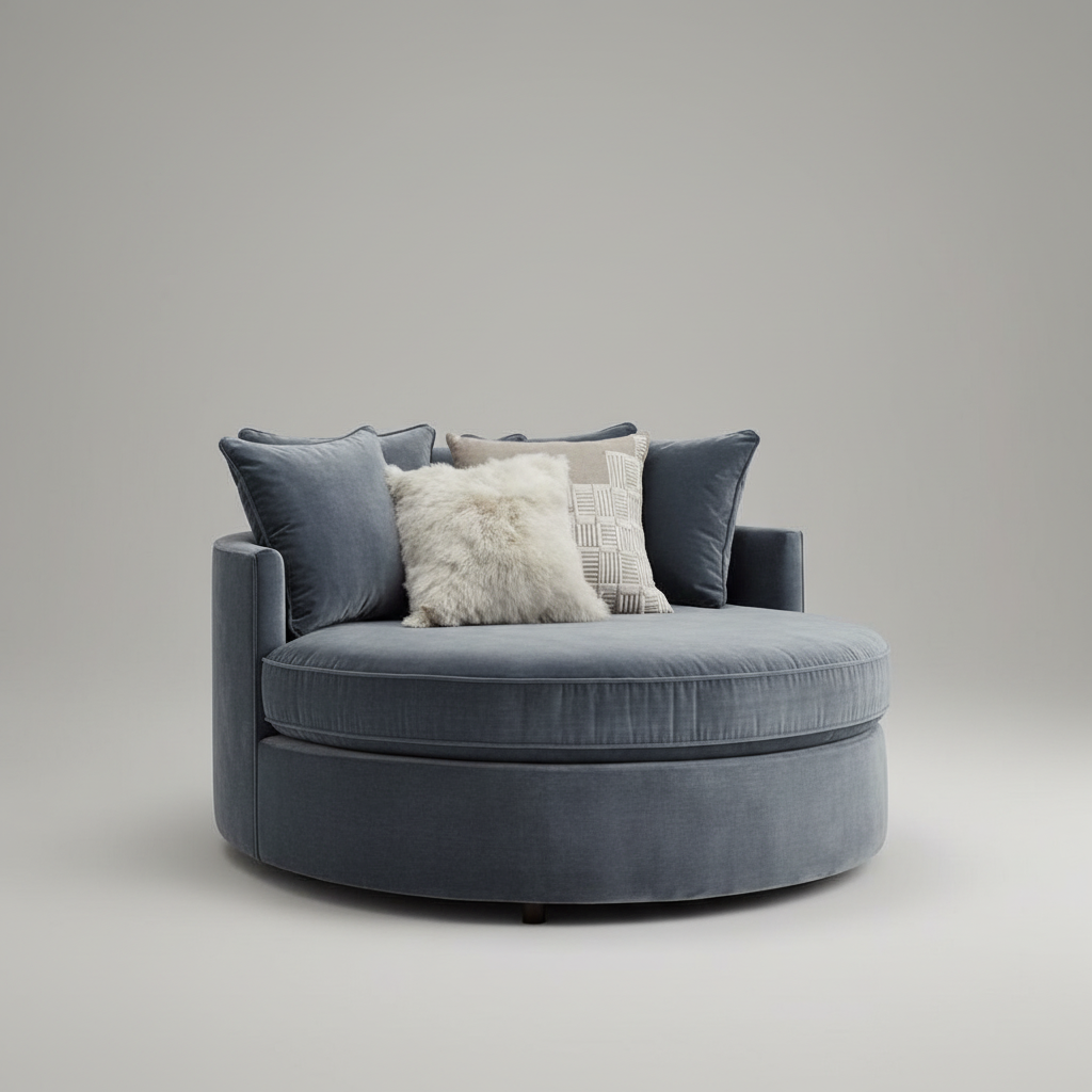 The Sloane Round Chair – detail view