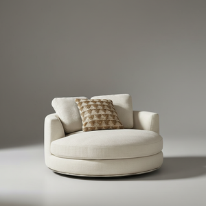 Ivory Nest Lounge – Luxury Ivory Lounge Chair