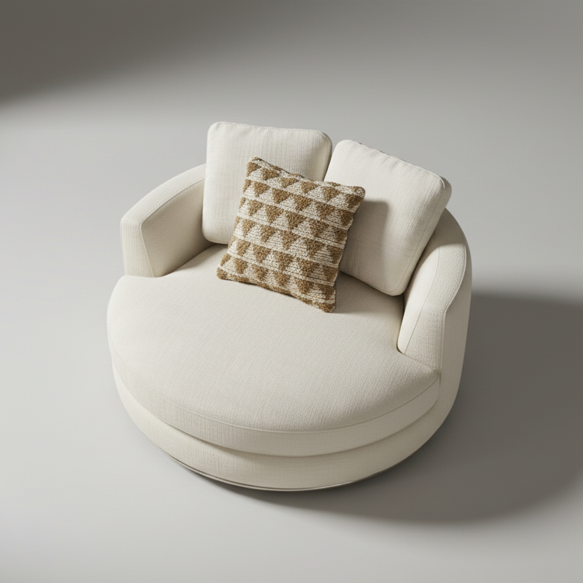 Ivory Nest Lounge – styled in a room setting