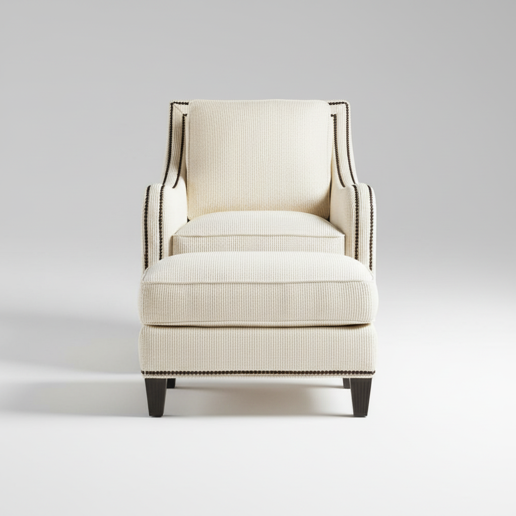 The Belgravia Lounge Chair – detail view