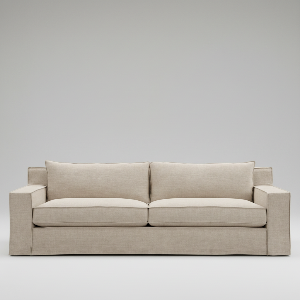 Forma Sofa — Sculpted Modern Seating, made to order by Wooden Empiro