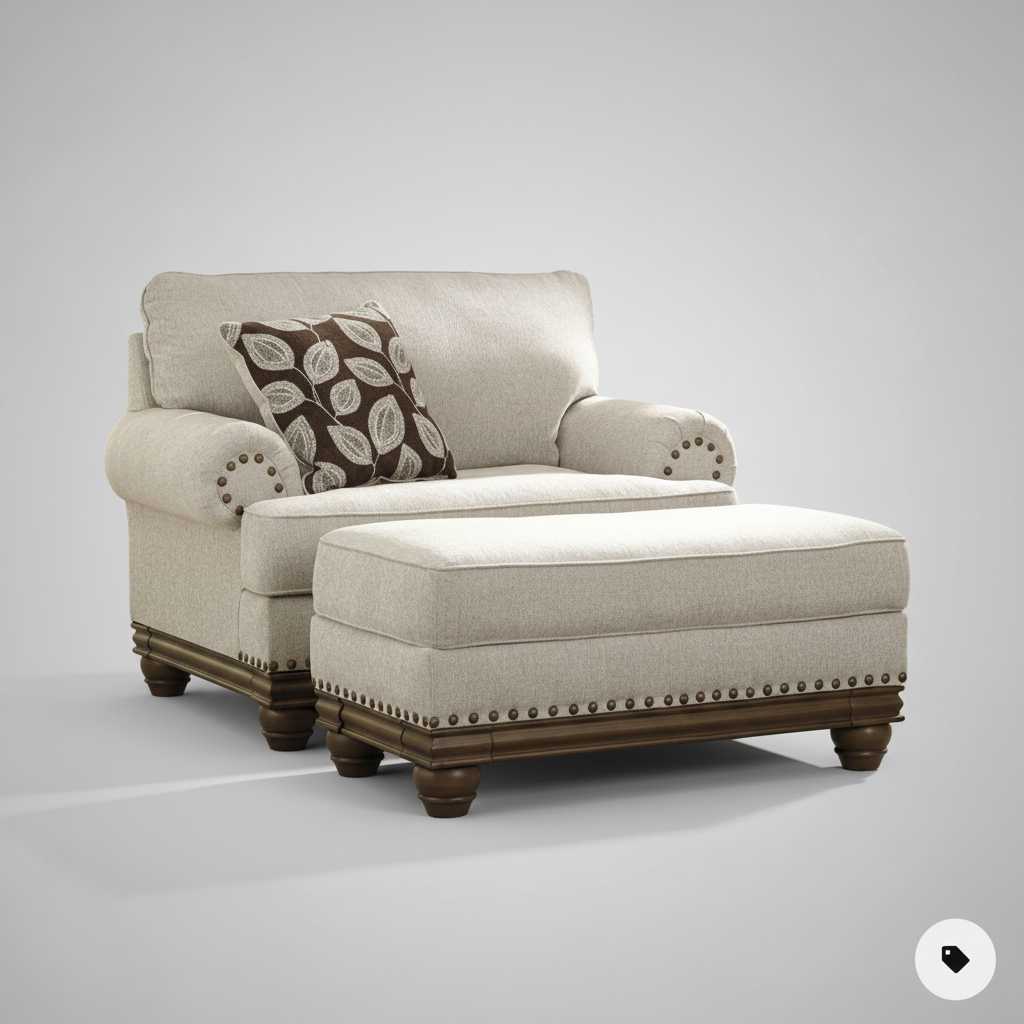 Imperial Stud Armchair – Nailhead Armchair