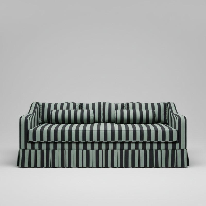Belmont Sofa — Classic Tailored Lounge, made to order by Wooden Empiro