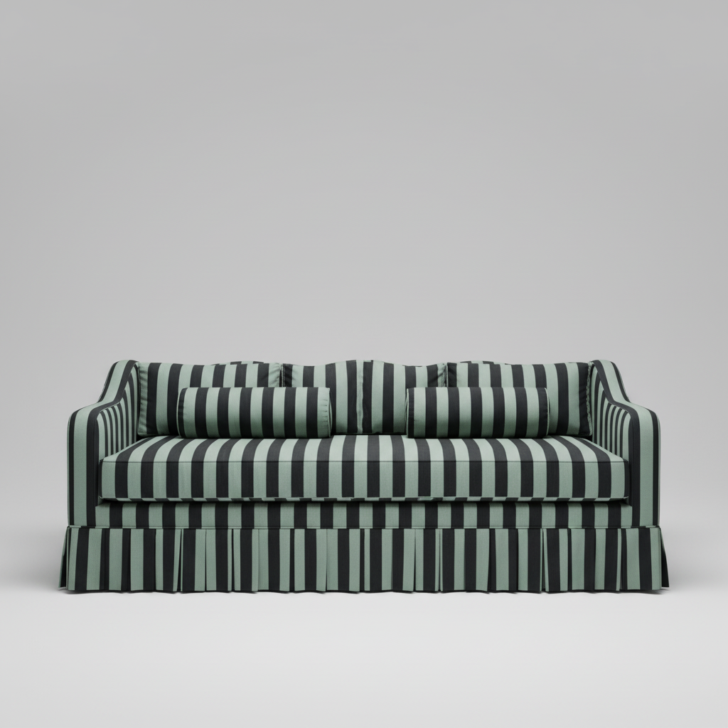 Belmont Sofa — Classic Tailored Lounge, made to order by Wooden Empiro