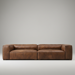 Maison Leather Sofa — Designer Seating, made to order by Wooden Empiro