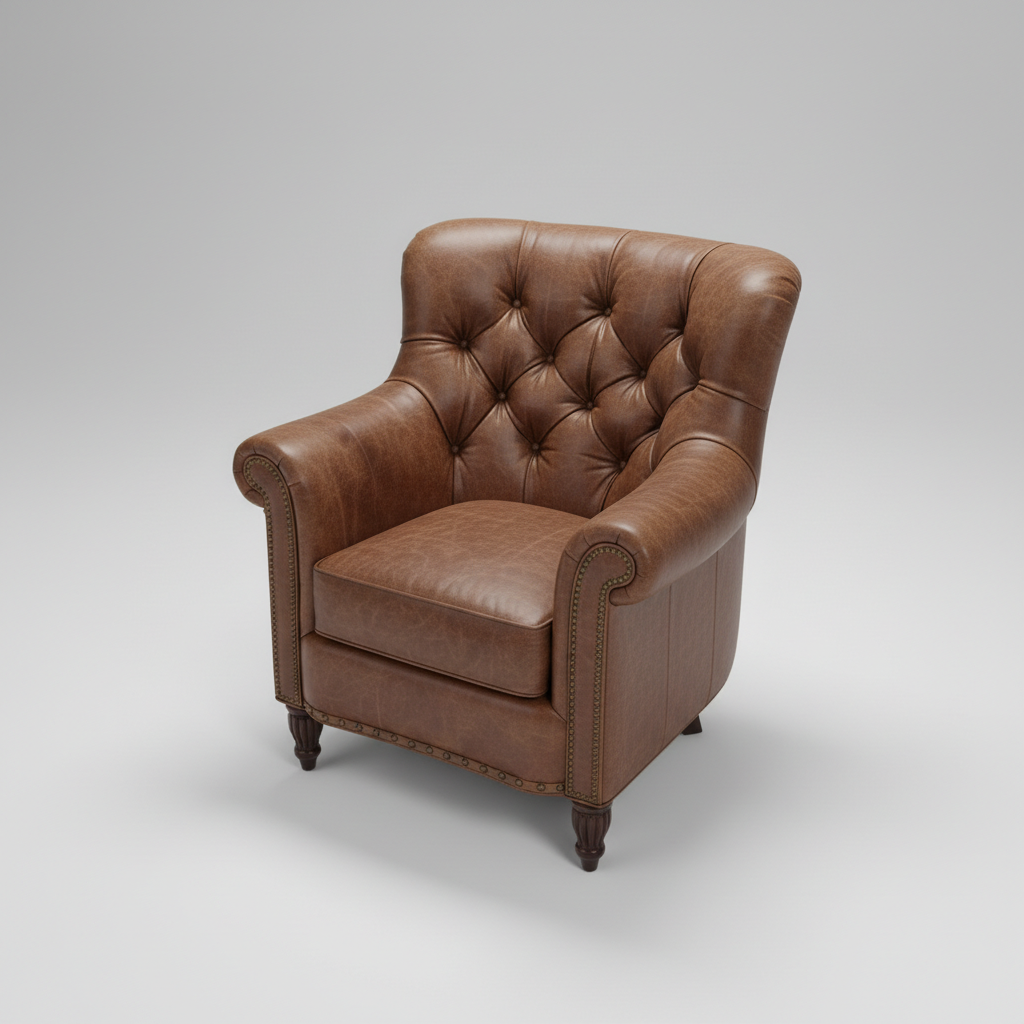 Kensington Leather Armchair – Luxury Leather