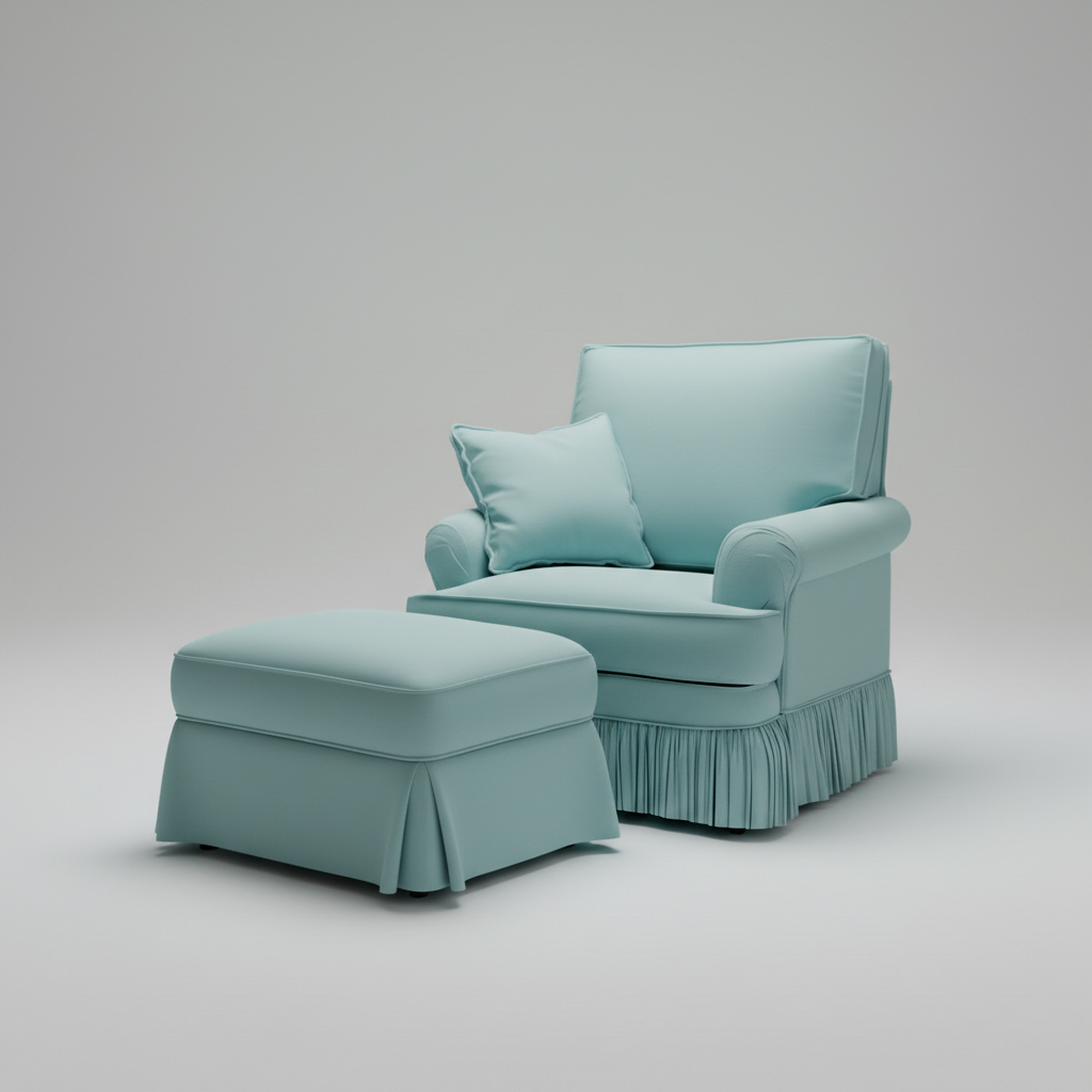 Jardin Bloom Chair – close-up of upholstery