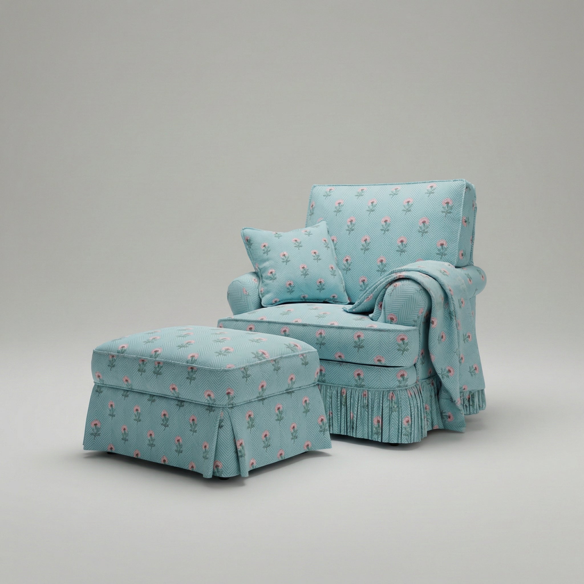 Jardin Bloom Chair – Botanical Accent Chair