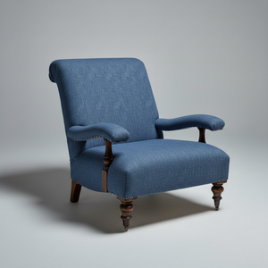 Indigo Atelier Chair – Blue Statement Chair
