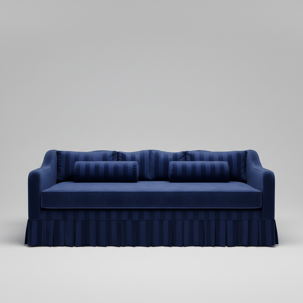 Belmont Sofa — Classic Tailored Lounge, made to order by Wooden Empiro — view 5