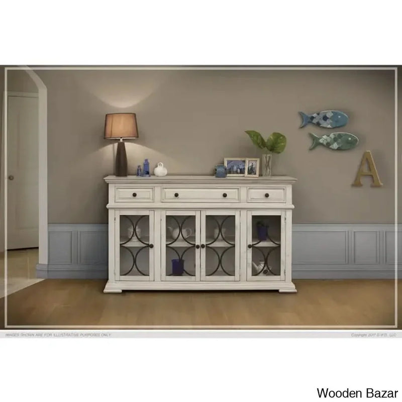 Jeterson 60'' Console Table - Wooden Empiro