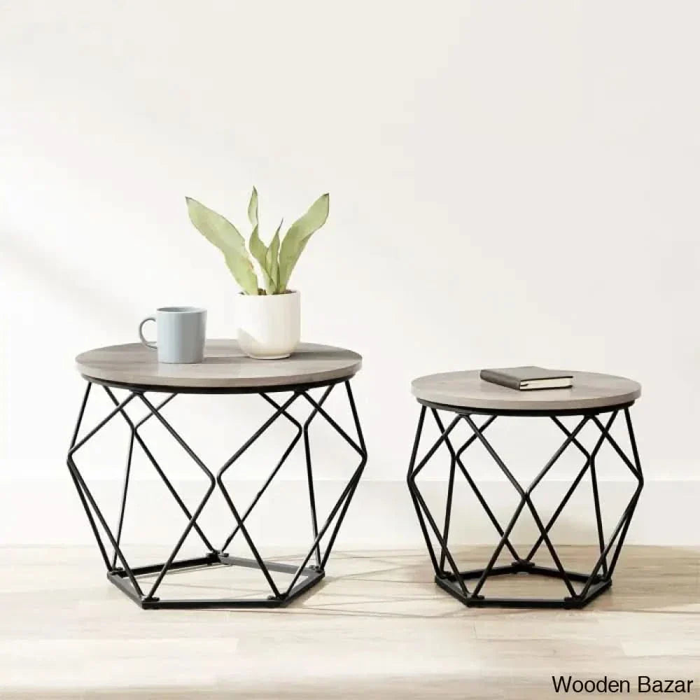 Keemya Coffee And Center Table Greige
