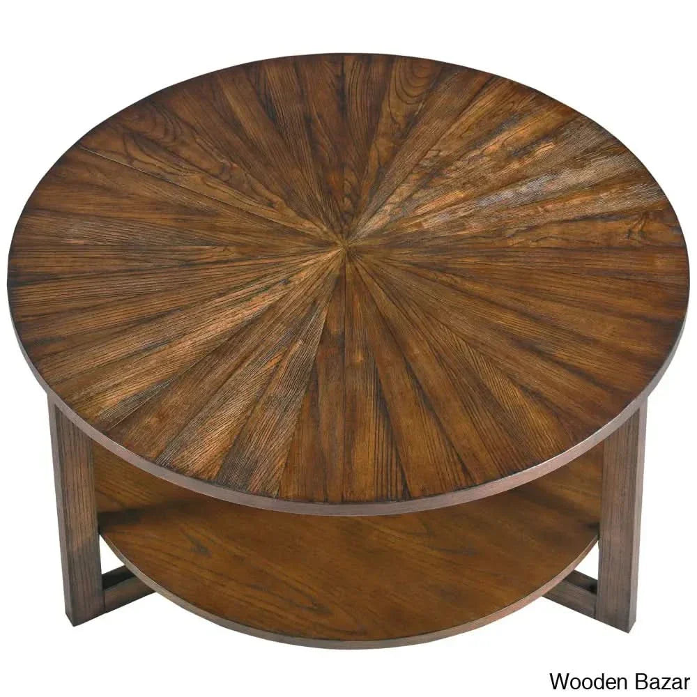 Khodie Latest Coffee And Center Table - Wooden Empiro Brown