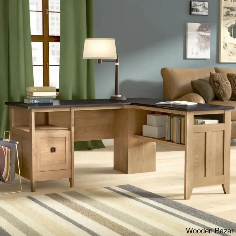 L-Shape Executive Desk Wooden l shape Work Office table With Better Finishing