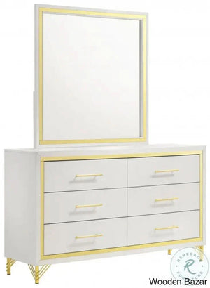 Landry Premium 3 Piece Bedroom Set For Luxury Living - Wooden Empiro Dressing Table