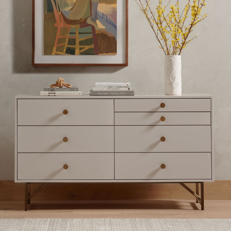 Pegler 7-Drawer Dresser - Wooden Empiro