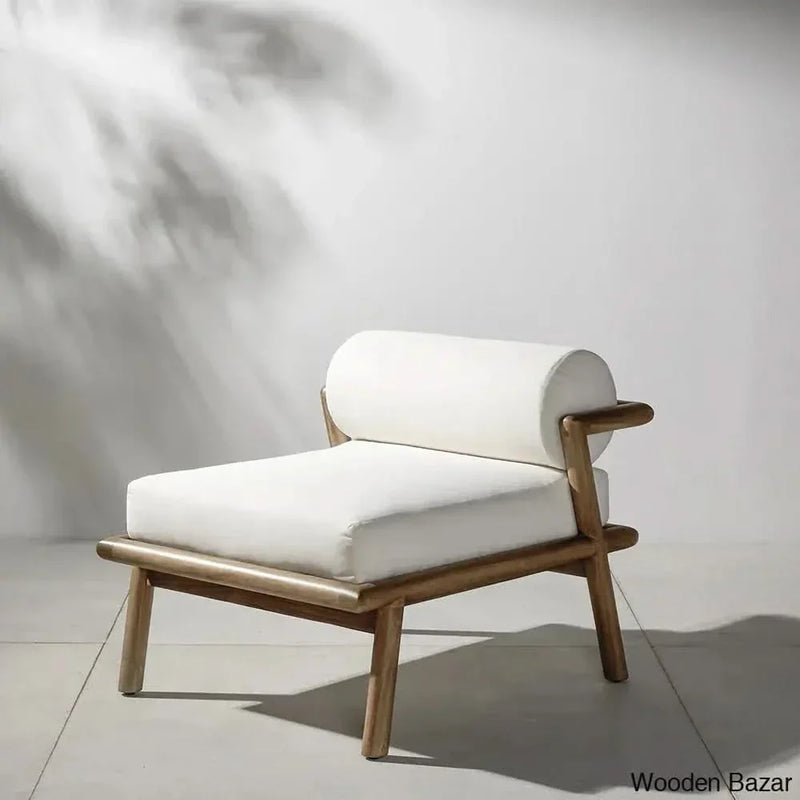 Linda Outdoor Sofa with Solid Wood Frame - Wooden Empiro
