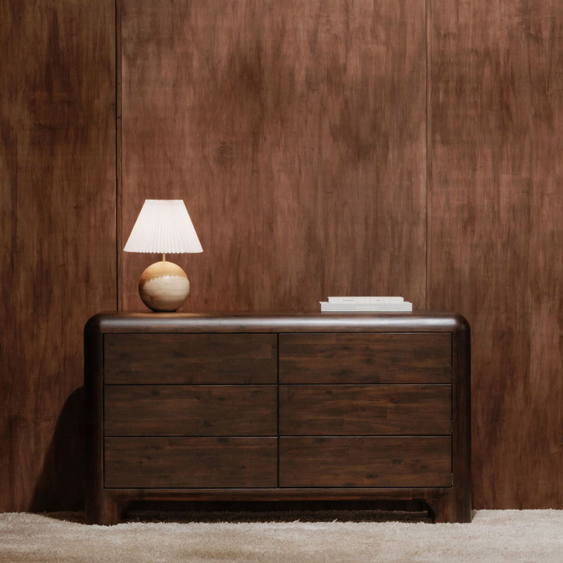 Yukler 6-Drawer Dresser - Wooden Empiro
