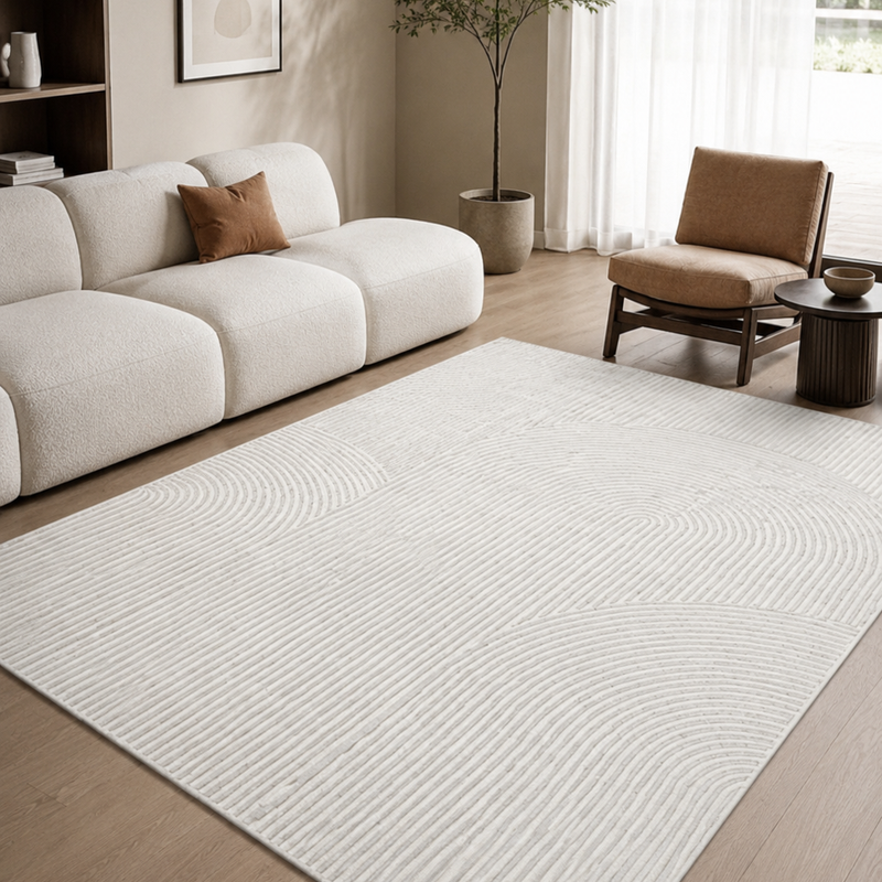 The Luma Rug — Luxury Textured Contemporary Area Rug