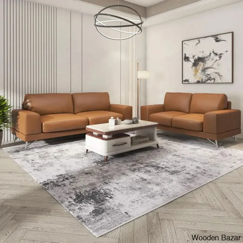Luxurious 2/3 Seater sofa in Chic tan Brown color