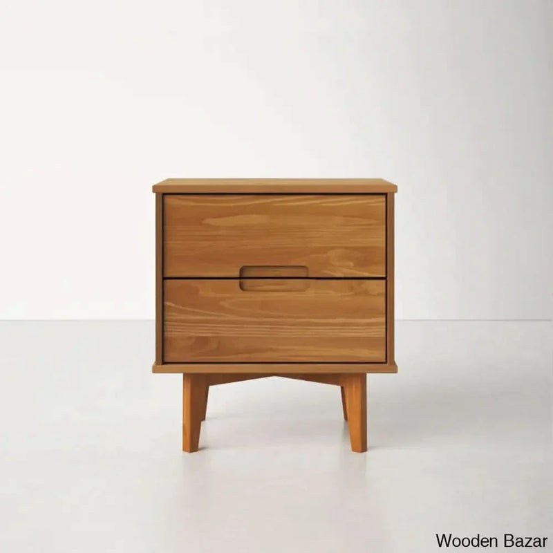 Bedside Table - Wooden Empiro