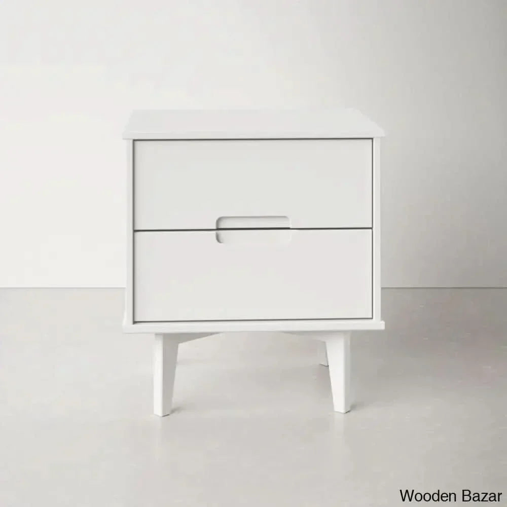 Bedside Table - Wooden Empiro