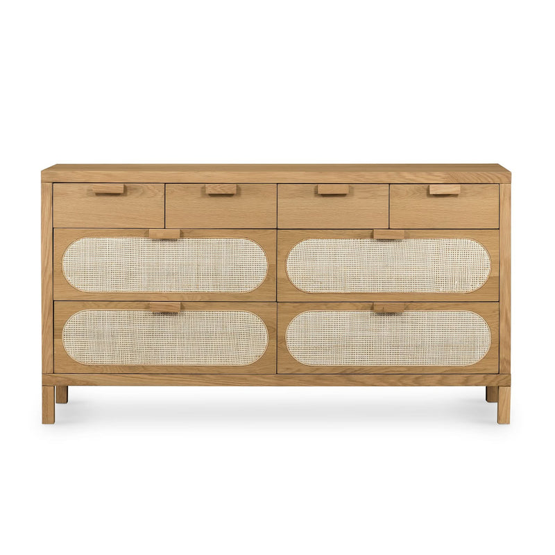 Kikker 8-Drawer Dresser - Wooden Empiro