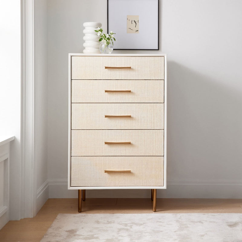 Serkon 5-Drawer Dresser - Wooden Empiro