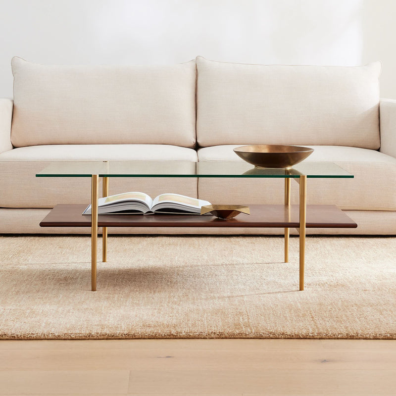 Denkis Mid-Century Art Display Coffee Table - Wooden Empiro
