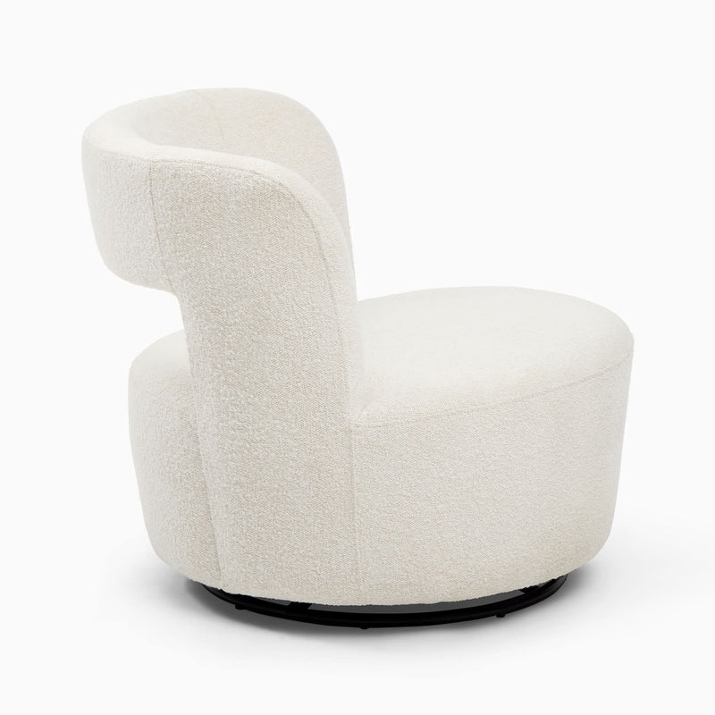 Einok Swivel Chair - Wooden Empiro