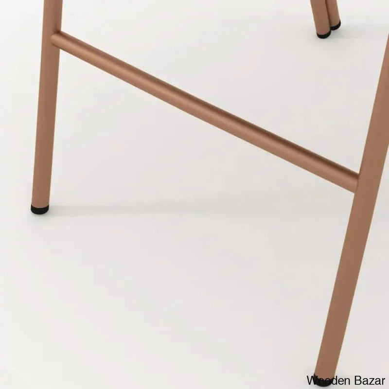 Modern Black Dining Chair (Set of 2) with Faux Leather Upholstered & Metal Frame - Wooden Empiro