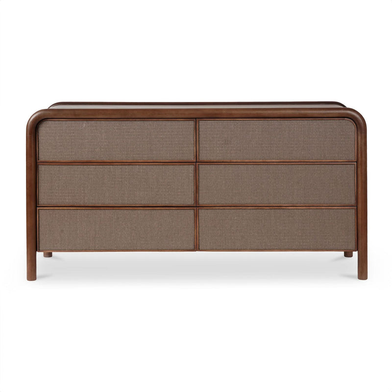 Zaniter Mat 6-Drawer Dresser - Wooden Empiro