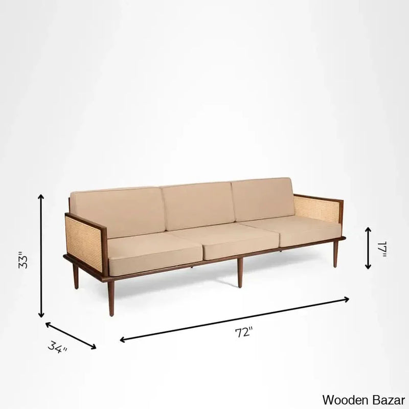 New Classic Three Sitting Sofa in Sierra color